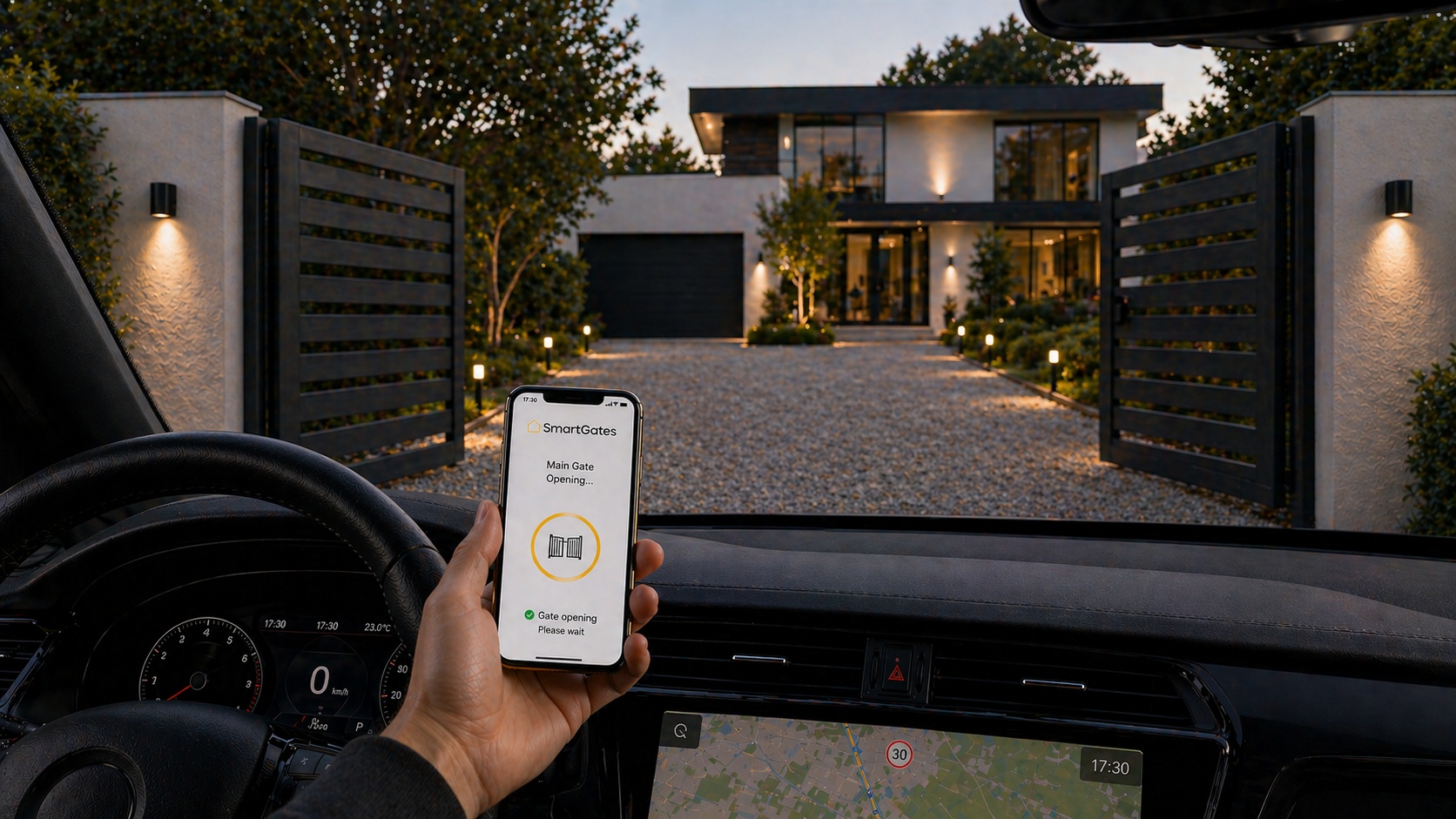 Open your gate with your smartphone — SmartGates